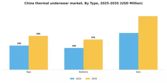 China Thermal Underwear Market Segment Image 3