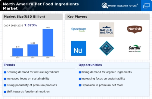 North America Pet Food Ingredients Market Infographic