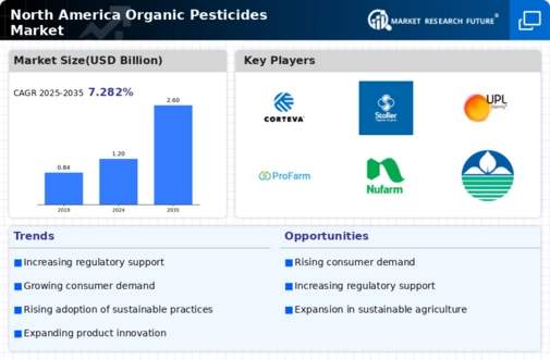 North America Organic Pesticides Market Infographic