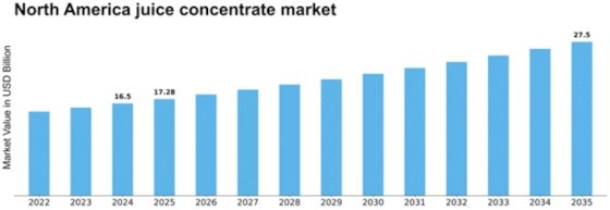 North America Juice Concentrate Market Size