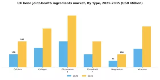 UK Bone Joint Health Ingredients Market Segment Image 1