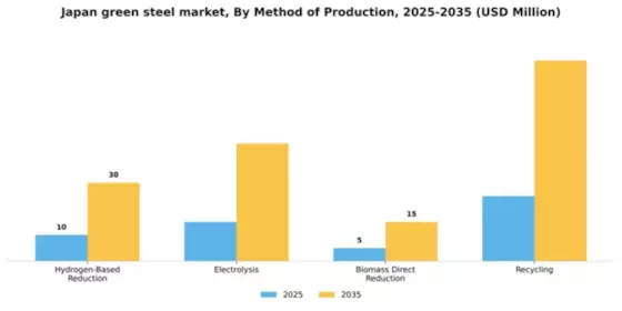 Japan Green Steel Market Segment Image 2