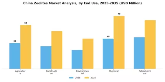 China Zeolites Market Segment Image 1