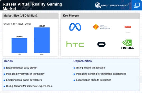 Russia Virtual Reality Gaming Market Infographic