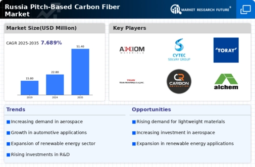 Russia Pitch Based Carbon Fiber Market Infographic