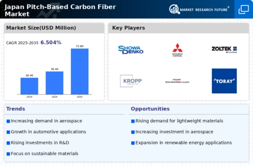 Japan Pitch Based Carbon Fiber Market Infographic