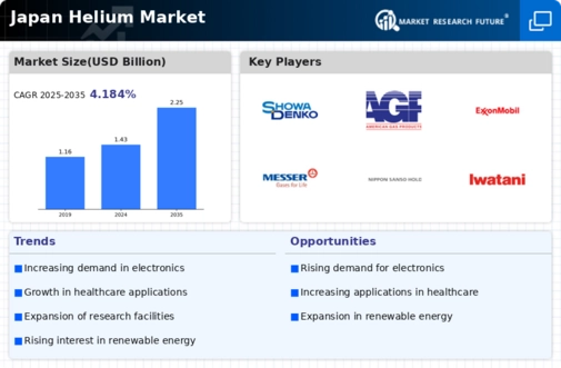 Japan Helium Market Infographic