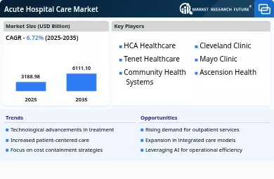 Acute Hospital Care Market Infographic