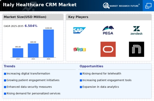 Italy Healthcare CRM Market Infographic