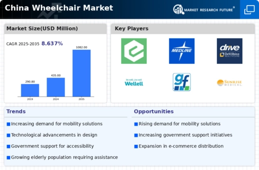 China Wheelchair Market Infographic
