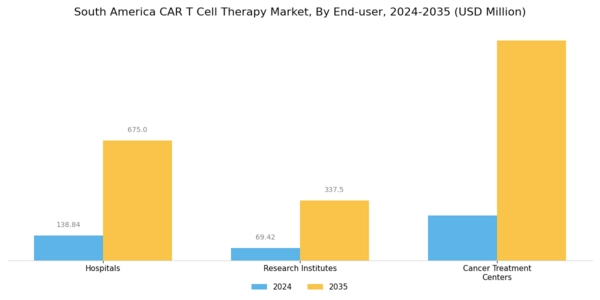 South America Car T Cell Therapy Market Segment Image 3