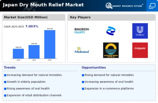 Japan Dry Mouth Relief Market Infographic
