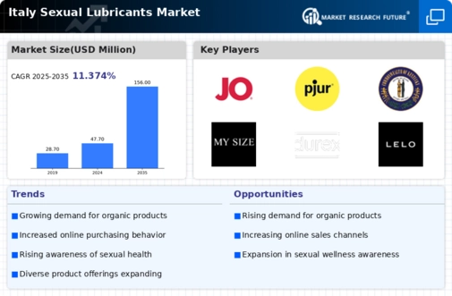 Italy Sexual Lubricants Market Infographic