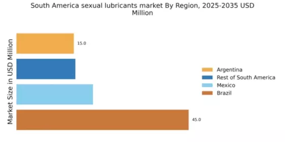 South America Sexual Lubricants Market Regional Image
