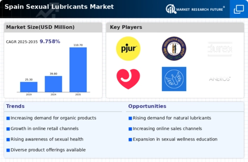 Spain Sexual Lubricants Market Infographic