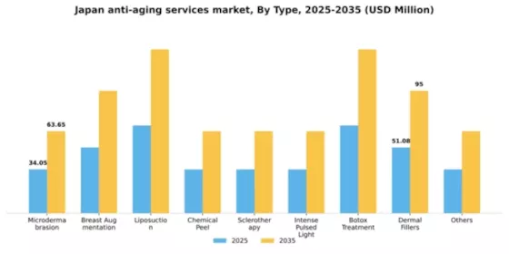 Japan Anti Aging Services Market Segment Image 1
