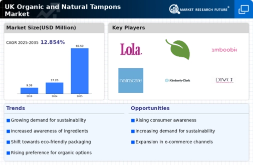 UK Organic Natural Tampons Market Infographic