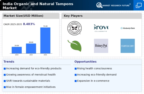 India Organic Natural Tampons Market Infographic