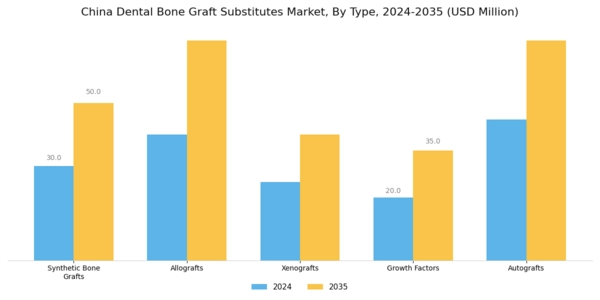 China Dental Bone Graft Substitutes Market Segment Image 0