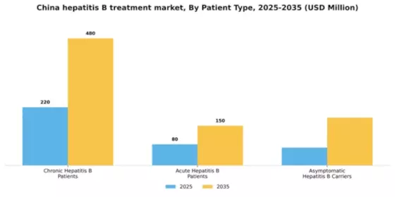 China Hepatitis B Treatment Market Segment Image 2