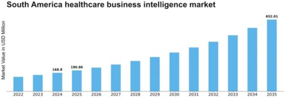 South America Healthcare Business Intelligence Market Size