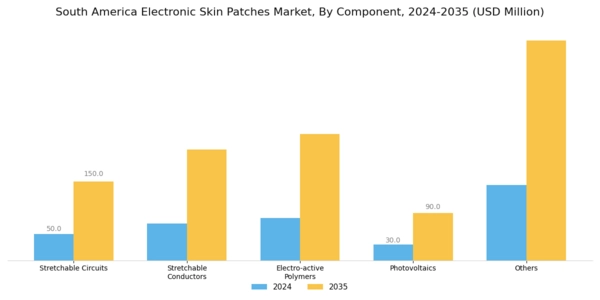 South America Electronic Skin Patches Market Segment Image 0