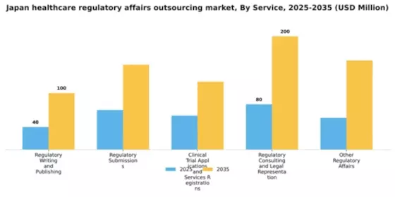 Japan Healthcare Regulatory Affairs Outsourcing Market Segment Image 1