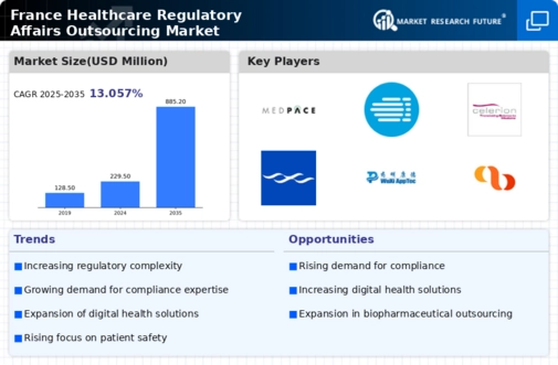 France Healthcare Regulatory Affairs Outsourcing Market Infographic