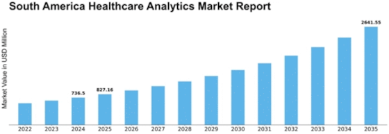 South America Healthcare Analytics Market Size
