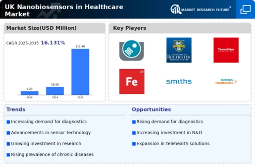 UK Nanobiosensors Healthcare Market Infographic