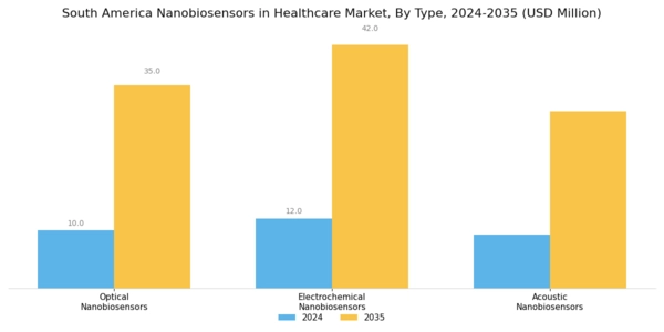 South America Nanobiosensors In Healthcare Market Segment Image 0