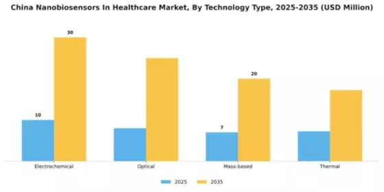 China Nanobiosensors Healthcare Market Segment Image 3