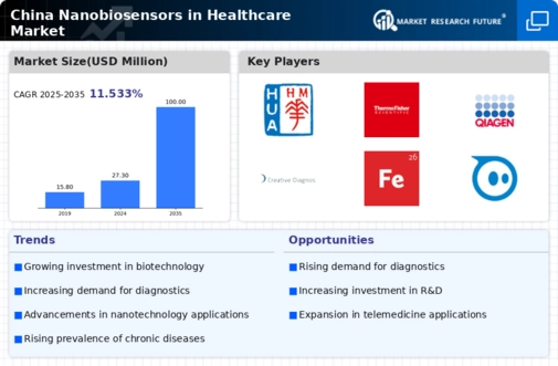 China Nanobiosensors Healthcare Market Infographic