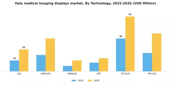 Italy Medical Imaging Displays Market Segment Image 4