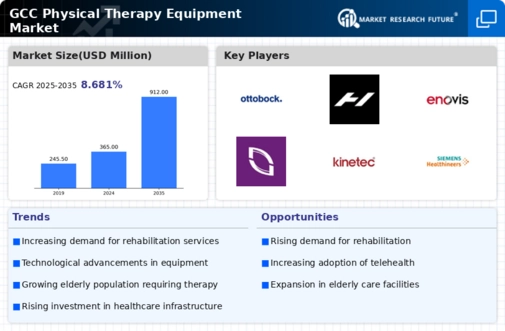 GCC Physical Therapy Equipment Market Infographic