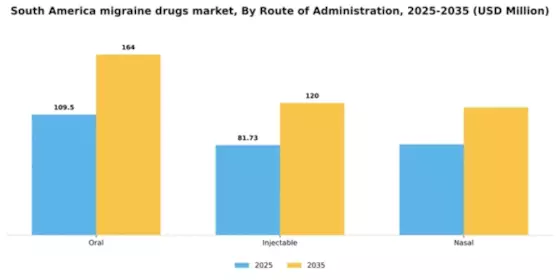 South America Migraine Drugs Market Segment Image 1