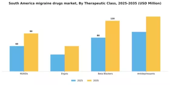 South America Migraine Drugs Market Segment Image 2