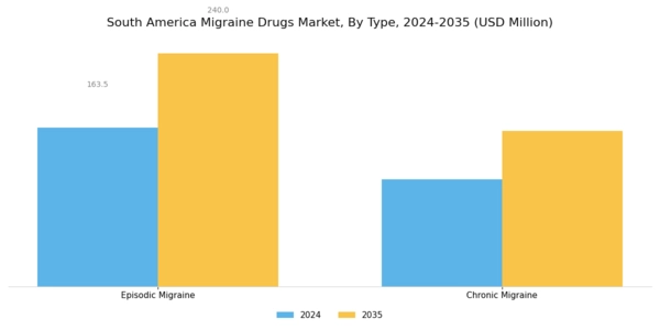 South America Migraine Drugs Market Segment Image 1