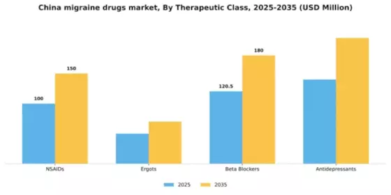 China Migraine Drugs Market Segment Image 2