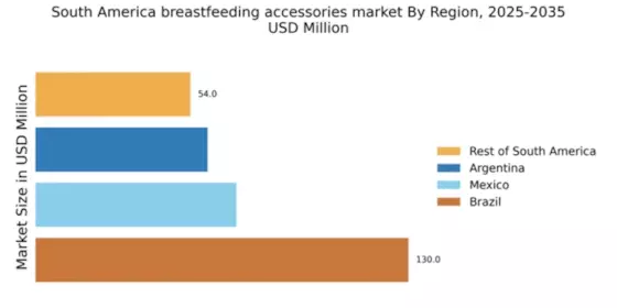 South America Breast Feeding Accessories Market Regional Image