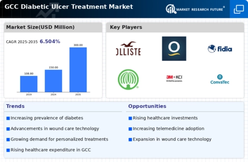 GCC Diabetic Ulcer Treatment Market Infographic
