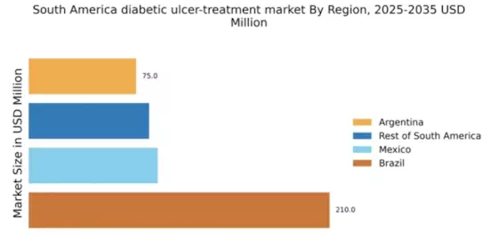 South America Diabetic Ulcer Treatment Market Regional Image