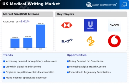 UK Medical Writing Market Infographic