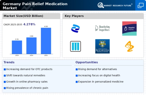 Germany Pain Relief Medication Market Infographic