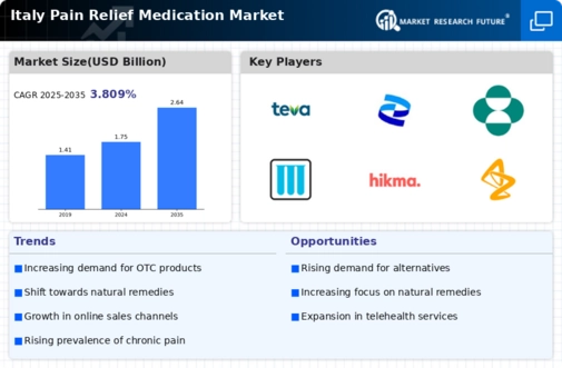 Italy Pain Relief Medication Market Infographic