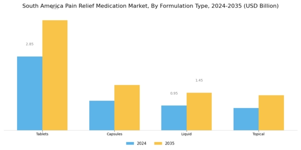 South America Pain Relief Medication Market Segment Image 1