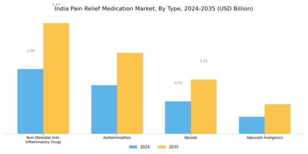 India Pain Relief Medication Market Segment Image 0