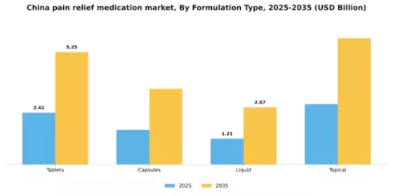China Pain Relief Medication Market Segment Image 0