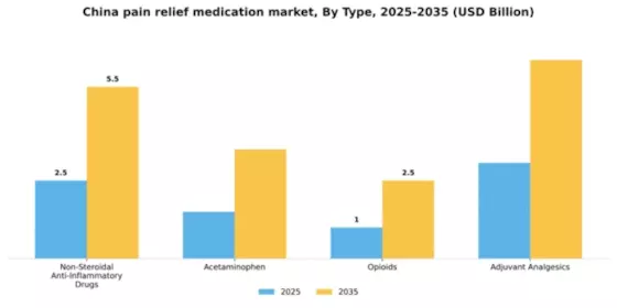 China Pain Relief Medication Market Segment Image 3