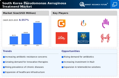South Korea Pseudomonas Aeruginosa Treatment Market Infographic